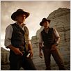 Cowboys & Aliens : photo Daniel Craig, Harrison Ford, Jon Favreau