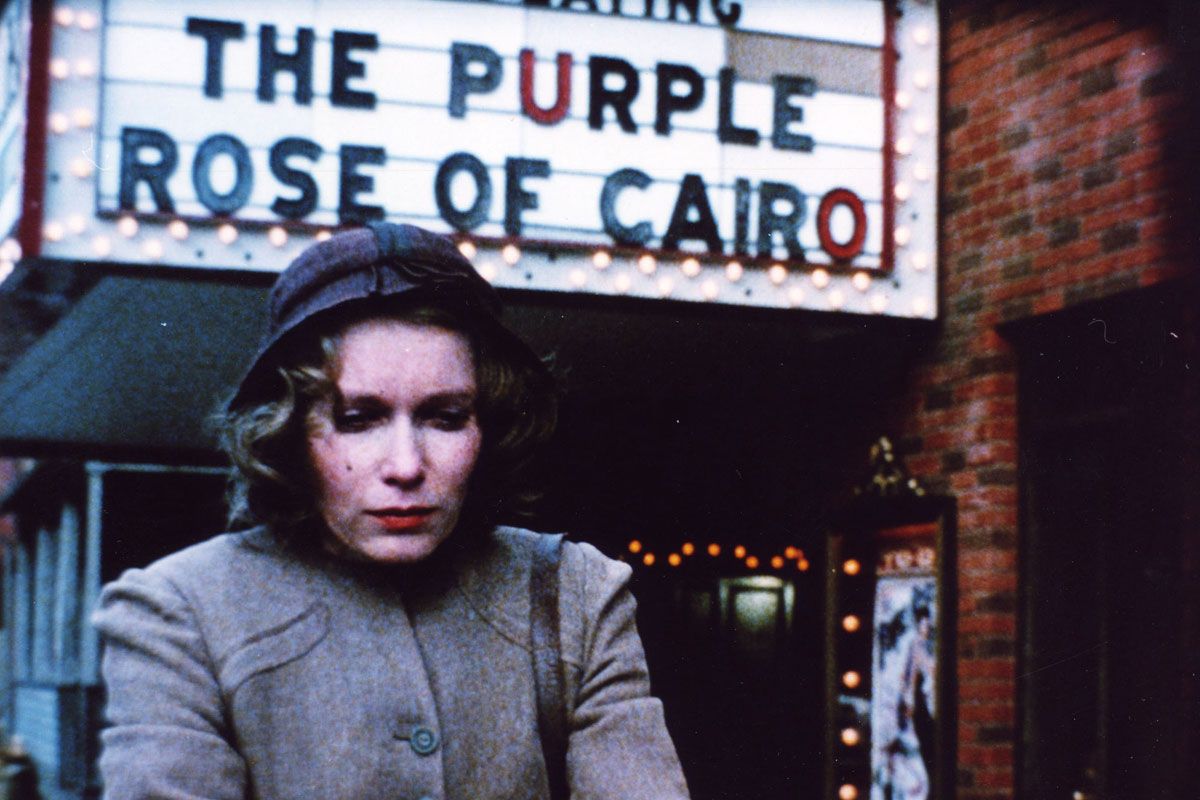 The Purple Rose Of Cairo Bild Mia Farrow Woody Allen The Purple