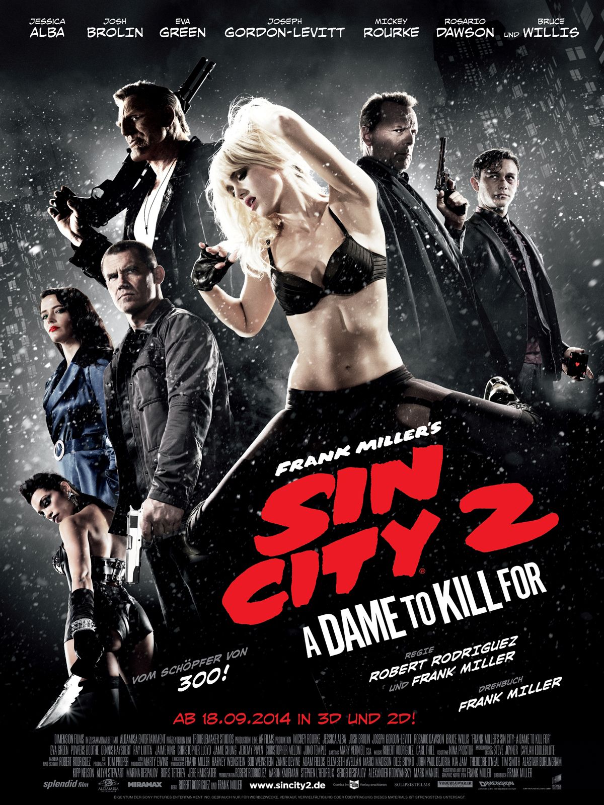 Sin City 2: A Dame to Kill For - Film 2014 - FILMSTARTS.de