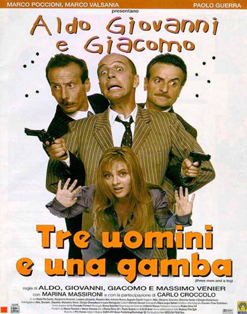 Tre uomini e una gamba - Mustangentertainment