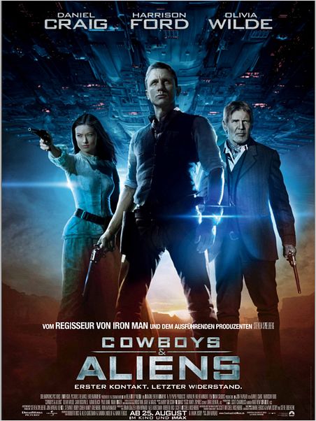 Cowboys & Aliens : poster