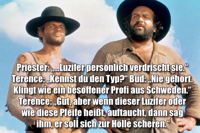 40+ Sprueche die keinen sinn ergeben , In Gedenken an Bud Spencer Seine besten Sprüche Bildergalerie FILMSTARTS.de