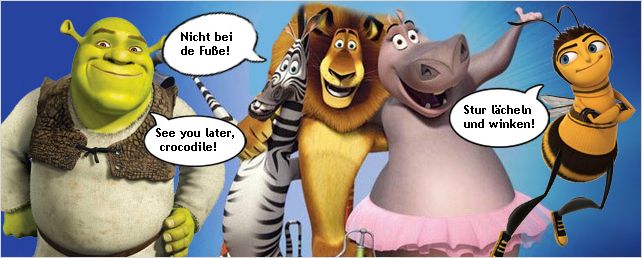 Madagascar 3: Das große DreamWorks-Zitate-Quiz