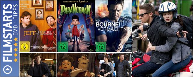 Die FILMSTARTS-DVD-Tipps (6. bis 12. Januar 2013)