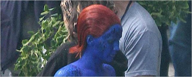 "X-Men: Days Of Future Past": Neue Setbilder von Jennifer Lawrence als sexy Mystique