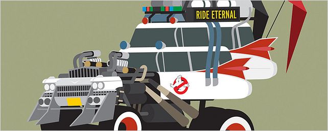 "Mad Max" trifft "Ghostbusters": So würden beliebte Hollywood-Autos als Fury-Road-Version aussehen